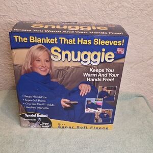 As Seen On TV Blue Snuggie Blanket